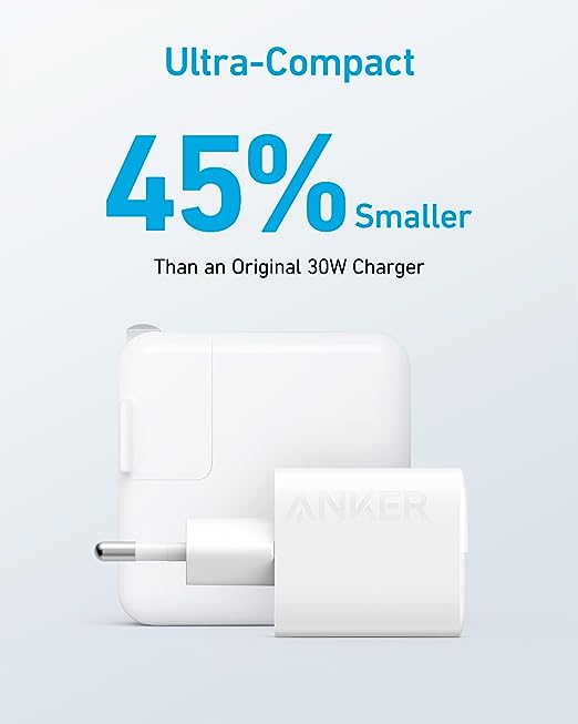 Anker 323 Charger（33W）White