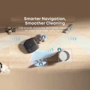 eufy C28 Robot Vacuum and Mop Combo,15,000 Pa Suction