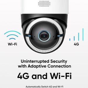 Anker Eufy Security Outdoor Solar Cam S330 4G LTE Wireless