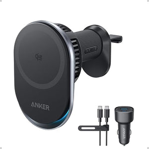 Anker MagGo Magnetic Car Mount Alloy Bracket Black