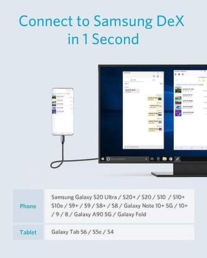 Anker USB-C to HDMI Nylon cable 6ft