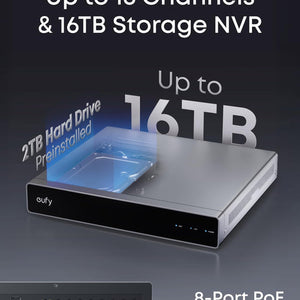 eufy Network Video Recorder S4 for Home Security Cameras