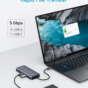 Anker 10-in-1 USB C Hub, Dual-Display USB C Docking Station