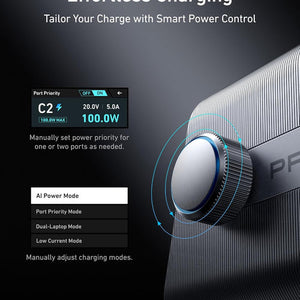 Anker Prime 250W GaN Desktop Charger (6 Ports)  Silver