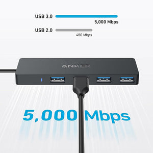 Anker USB-C Data Hub(4-in-1, 5Gbps) Black