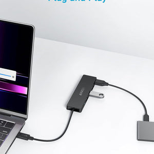 Anker USB-C Data Hub(4-in-1, 5Gbps) Black