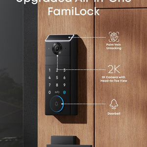 eufy FamiLock S3 Max Smart Lock with Palm Vein Recognition