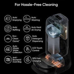 Anker Eufy Robot  Omni S1 PRO ,Vacuum and Mop Combo,Self-Emptying