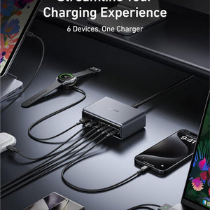 Anker Prime Charger (200W, 6 Ports, GaN)
