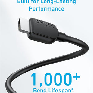 Anker HDMI Cable (6ft, 8K)  Black