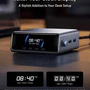 Anker Prime 250W GaN Desktop Charger (6 Ports)  Silver