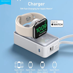 Anker MagGo Power  Bank (10K, 35W, For Apple  Watch)