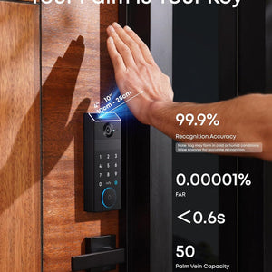 eufy FamiLock S3 Max Smart Lock with Palm Vein Recognition