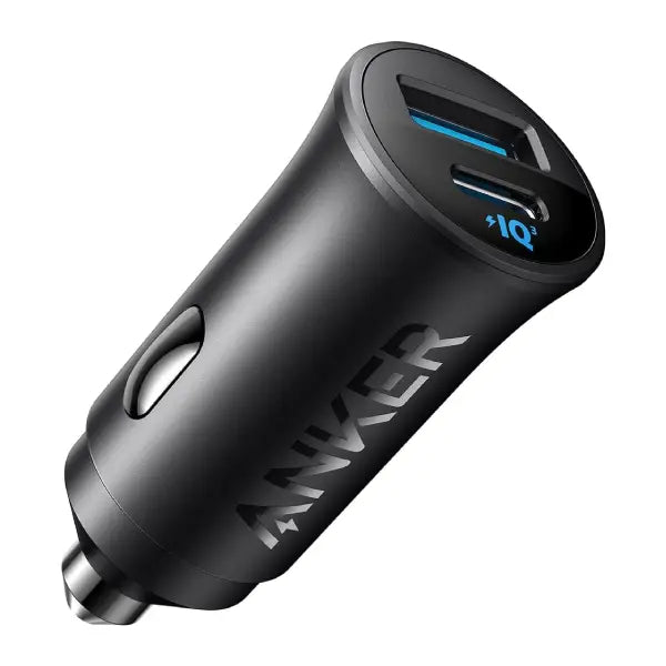 Anker Car Charger (30W, 2 Ports) Black