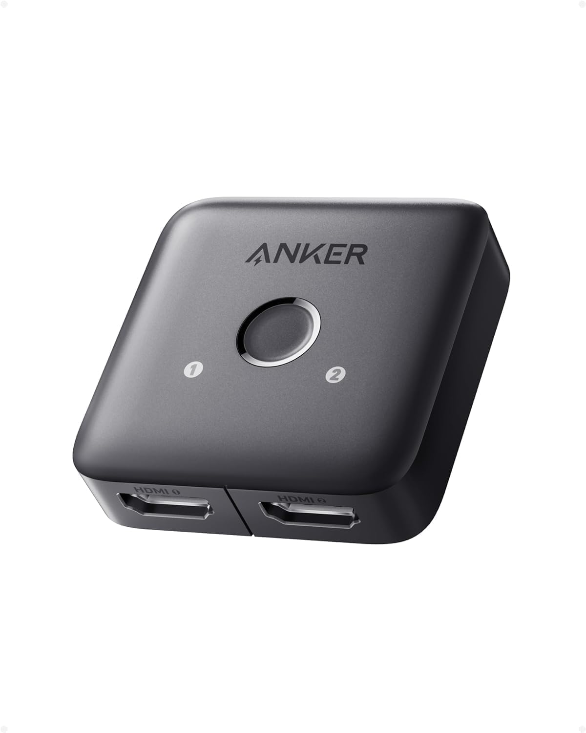 Anker HDMI Switch (2 in 1 out) Gray