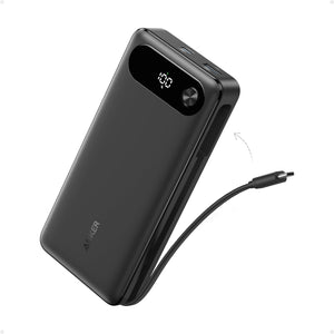 Anker Power Bank (20K, 87W, Built-In USB-C Cable) smartphone available at MELON mobile store Jordan