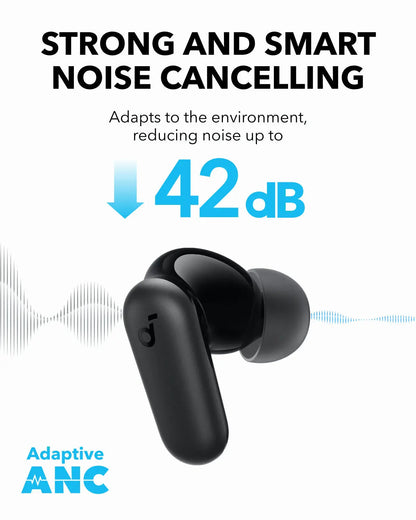 Anker R50i NC True Wireless Bluetooth Earbuds Black