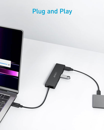 Anker USB-C Data Hub(4-in-1, 5Gbps) Black