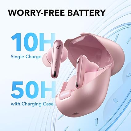 Anker soundcore Liberty 4 NC Earbuds Pink