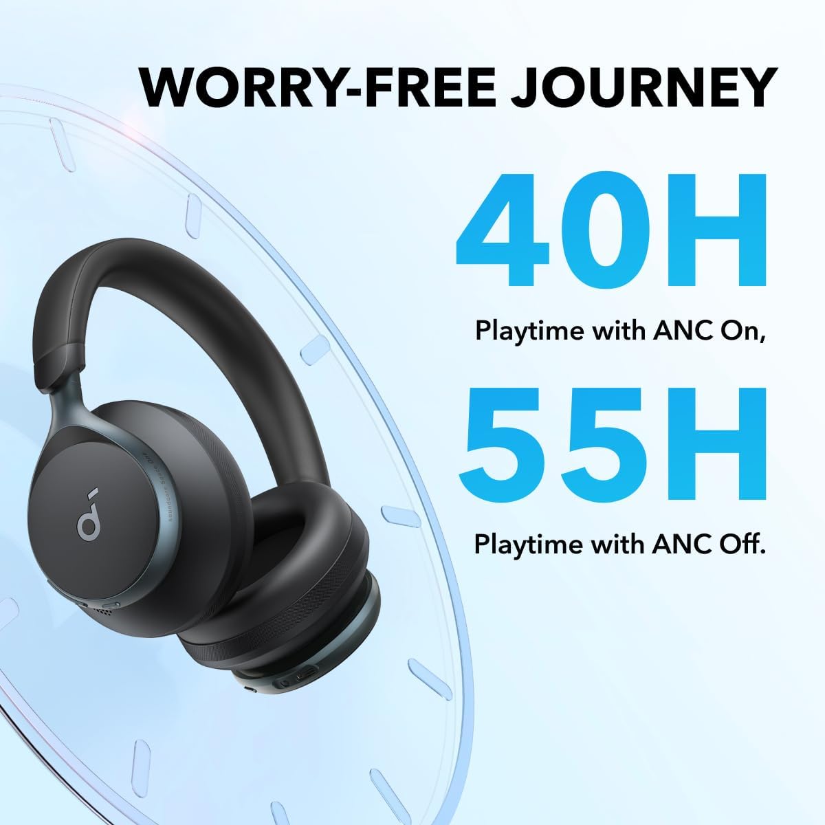 Anker soundcore Space One Headphone ANC Black