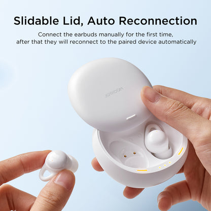 CozydotsSeries JR-TS2 True Wireless Sleep Earbuds-White ANC noise reduction