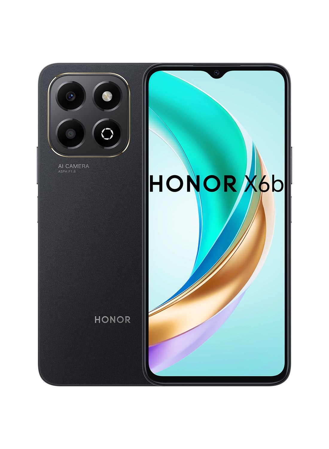 HONOR X6b Midnight Black (6GB+6GB RAM) 128GB