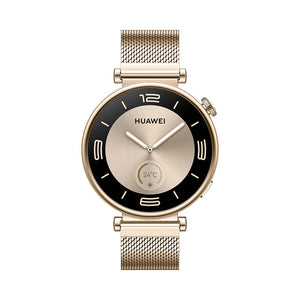 HUAWEI Watch GT 4 41mm Light Gold Milanese smartphone available at MELON mobile store Jordan