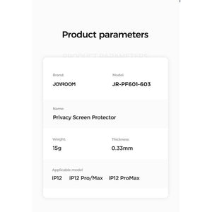 JR-P6F.76”0(2P rTiveamcyp)ered glass screen protector for ip 12/Pro-6.1inch