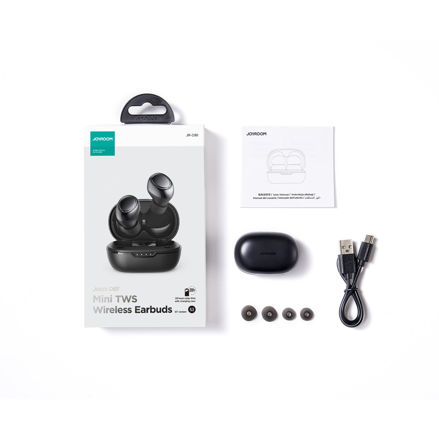 JR-DB1 True Wireless Earbuds