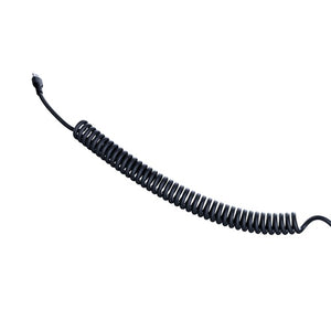 SA38-CC3 Easy-Travel Series 60W Coiled Fast Charging Data Cable for Car (Type-C to Type-C) 1.5m