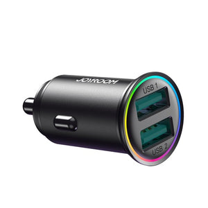 JR-CCD03 17W 3USB Digital Display Car Charger