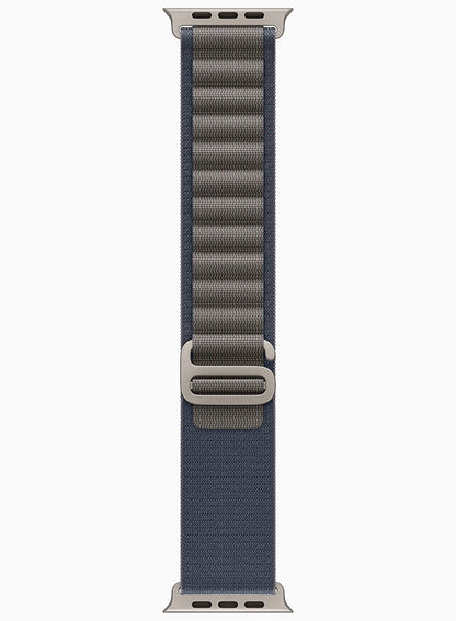 Watch Ultra 2 GPS + Cellular, 49mm Titanium Case With Blue Alpine Loop