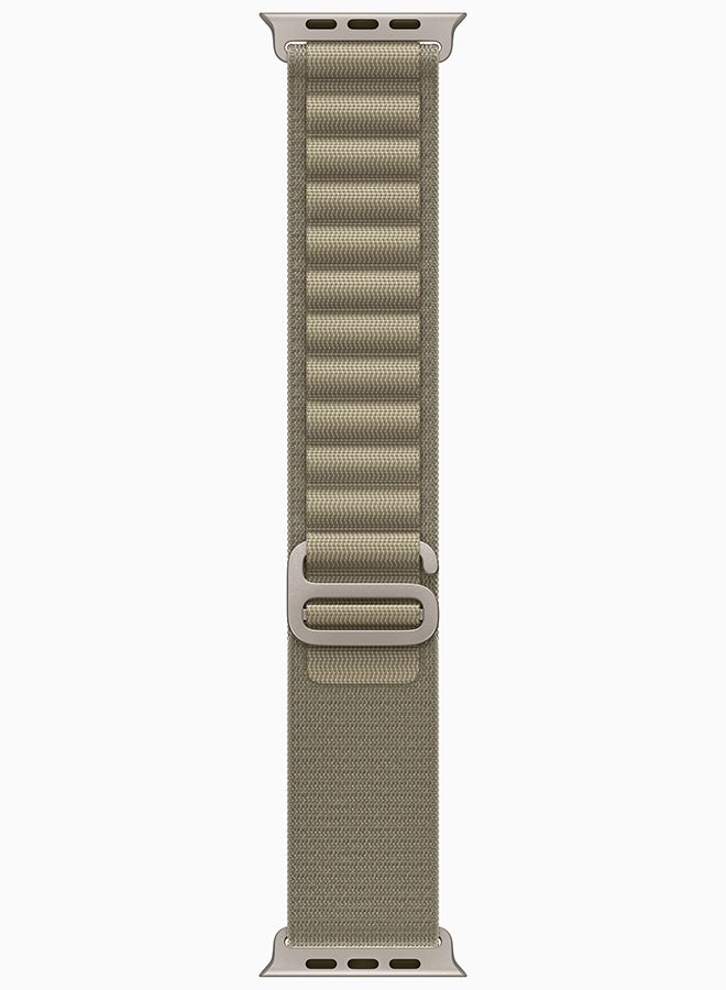 Watch Ultra 2 GPS + Cellular, 49mm Titanium Case With Olive Alpine Loop