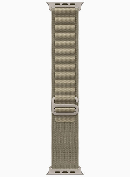 Watch Ultra 2 GPS + Cellular, 49mm Titanium Case With Olive Alpine Loop