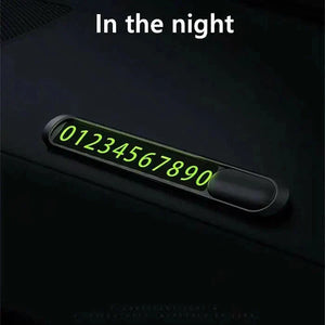 Lotto Vehicle Temporary Parking Card CH021