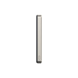 JR-PBM08 20W Ultra-Slim Metal Magnetic Wireless Power Bank 10000mAh- Space Grey With Type-C to Type-C 60W 0.25m Cable