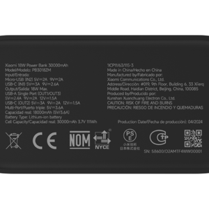 Xiaomi 18W Power Bank 30000mAh GL