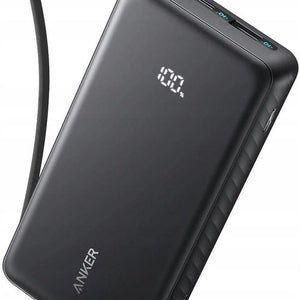 Anker Zolo Power Bank (20K, 22.5W, Built-In USB-C Cable)