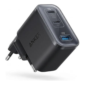 Anker Nano Charger (70W, 3 Ports) — Black