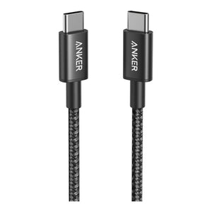 Anker Nylon USB-C to USB-C 2.0 Cable 3.3ft — Black