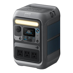 Anker SOLIX C300X 288Wh 300W Power Station — Black