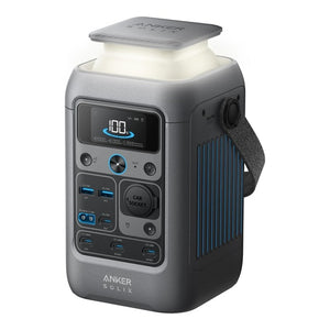 Anker SOLIX C300X DC 288Wh 300W Power Station — Black