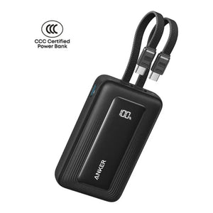 Anker Zolo Power Bank 20K 45W Dual USB-C — Black