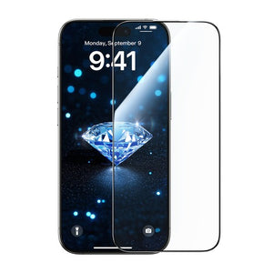 JR-MQS0567 Tempered Glass Screen Protector (2.5D Full Screen with Black Edge) for iP 17 (Reinforced Hardness Against Scratch+Colourless+Dust proof) BUY 40 GET FREE DISPLAY