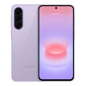 Samsung Galaxy A37 Lavender — front and back