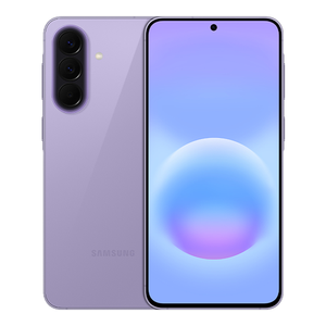 Samsung Galaxy A57 Lilac — front and back