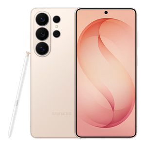 Samsung Galaxy S26 Ultra Pink Gold — front and back