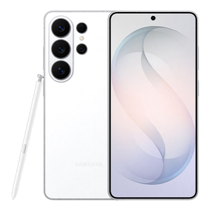 Samsung Galaxy S26 Ultra White — front and back