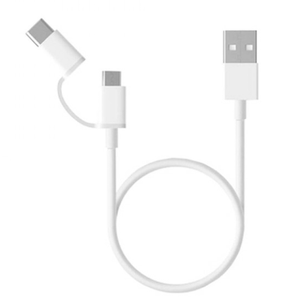 Mi 2-in-1 USB Cable (Micro USB to Type C) 100cm